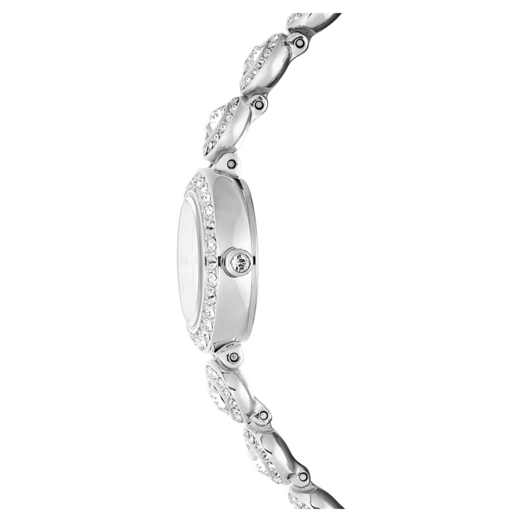 Una Angelic watch Crystal bracelet, Silver tone, Stainless steel